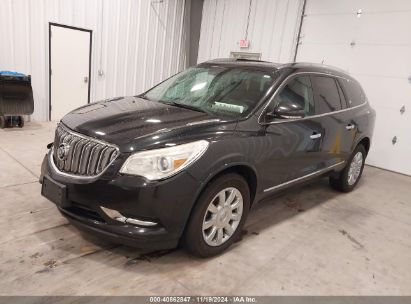 2013 BUICK ENCLAVE LEATHER Black  Gasoline 5GAKVCKD0DJ109359 photo #3