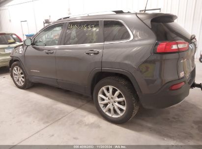 2016 JEEP CHEROKEE LIMITED Gray  Flexible Fuel 1C4PJMDS2GW234713 photo #4