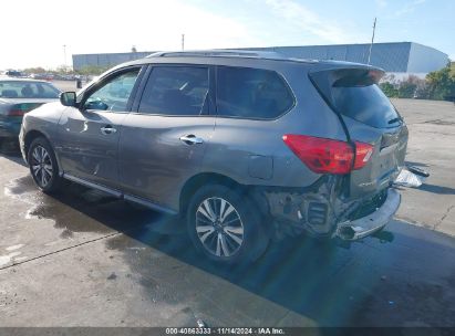 2017 NISSAN PATHFINDER SV Gray  Gasoline 5N1DR2MN9HC680320 photo #4