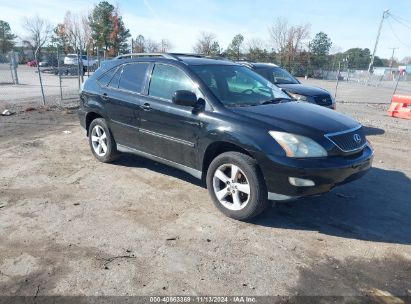 2007 LEXUS RX 350 Black  Gasoline 2T2HK31U77C045934 photo #1