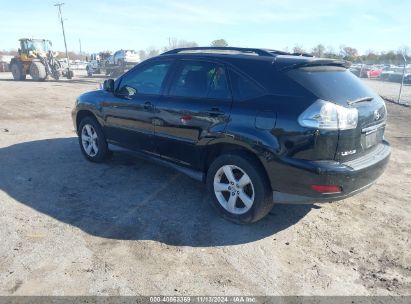 2007 LEXUS RX 350 Black  Gasoline 2T2HK31U77C045934 photo #4