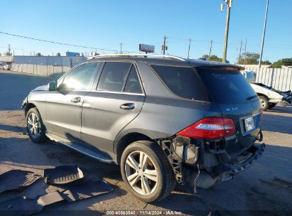 2014 MERCEDES-BENZ ML 350 4MATIC Gray  Gasoline 4JGDA5HB0EA398857 photo #4