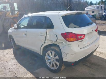 2014 MITSUBISHI OUTLANDER SPORT ES White  Gasoline 4A4AR3AU0EE010656 photo #4