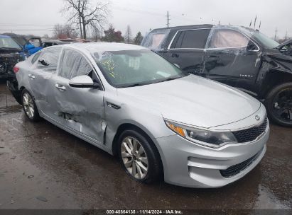 2018 KIA OPTIMA LX Silver  Gasoline 5XXGT4L3XJG256648 photo #1