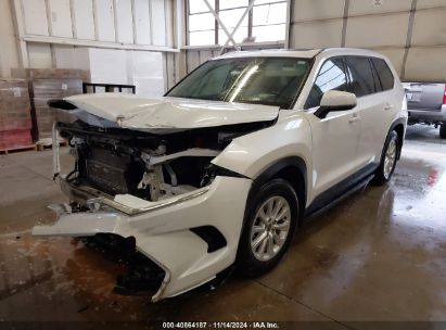 2024 TOYOTA GRAND HIGHLANDER HYBRID XLE White  Hybrid 5TDACAB51RS009505 photo #3