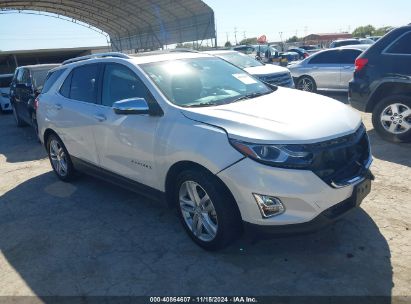 2019 CHEVROLET EQUINOX PREMIER White  Gasoline 2GNAXNEV7K6196702 photo #1