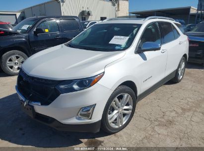 2019 CHEVROLET EQUINOX PREMIER White  Gasoline 2GNAXNEV7K6196702 photo #3