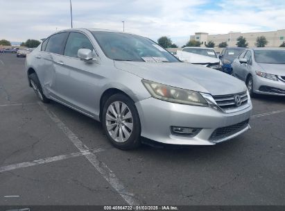 2013 HONDA ACCORD EX-L Silver  Gasoline 1HGCR2F87DA209071 photo #1