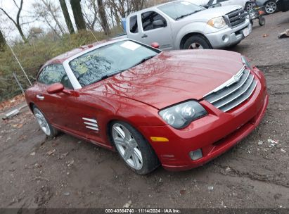 2004 CHRYSLER CROSSFIRE Red  Gasoline 1C3AN69L84X018964 photo #1