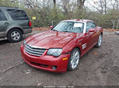 2004 CHRYSLER CROSSFIRE Red  Gasoline 1C3AN69L84X018964 photo #3