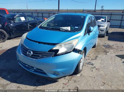 2014 NISSAN VERSA NOTE SV Blue  Gasoline 3N1CE2CP4EL409893 photo #3