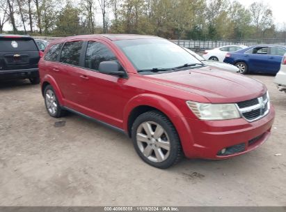 2009 DODGE JOURNEY SXT Burgundy  Gasoline 3D4GH57V89T196925 photo #1