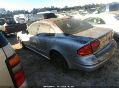 2001 OLDSMOBILE ALERO GL1 Silver  Gasoline 1G3NL52T21C153397 photo #4