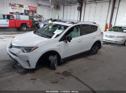 2016 TOYOTA RAV4 HV XLE White  Hybrid JTMRJREV3GD035258 photo #3