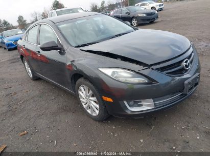 2013 MAZDA MAZDA6 I TOURING Brown  Gasoline 1YVHZ8DH9D5M02447 photo #1