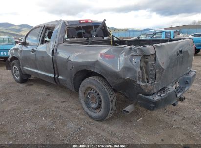 2012 TOYOTA TUNDRA DOUBLE CAB SR5 Gray  Flexible Fuel 5TFUW5F15CX263920 photo #4