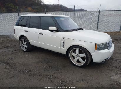 2010 LAND ROVER RANGE ROVER SUPERCHARGED White  Gasoline SALMP1E45AA321745 photo #1