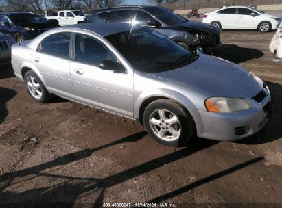 2005 DODGE STRATUS SXT Silver  Gasoline 1B3EL46R55N617156 photo #1