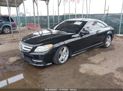 2012 MERCEDES-BENZ CL 550 4MATIC Black  Gasoline WDDEJ9EB1CA029402 photo #3