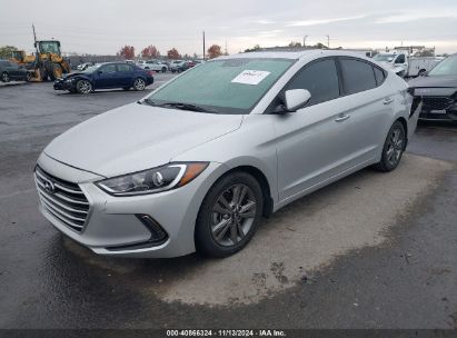 2018 HYUNDAI ELANTRA VALUE EDITION Silver  Gasoline 5NPD84LF0JH333658 photo #3