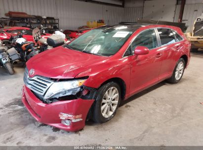 2009 TOYOTA VENZA Red  Gasoline 4T3ZE11A29U005408 photo #3