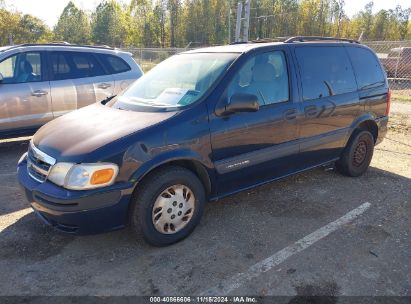 2002 CHEVROLET VENTURE PLUS Blue  Gasoline 1GNDU03E22D218733 photo #3