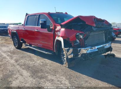 2024 GMC SIERRA 2500HD 2WD  STANDARD BED SLT Red  Gasoline 1GT48NE76RF182939 photo #1