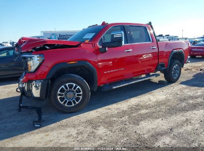 2024 GMC SIERRA 2500HD 2WD  STANDARD BED SLT Red  Gasoline 1GT48NE76RF182939 photo #3