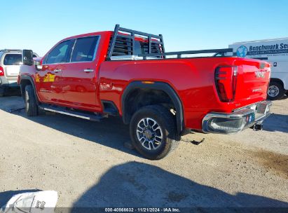 2024 GMC SIERRA 2500HD 2WD  STANDARD BED SLT Red  Gasoline 1GT48NE76RF182939 photo #4