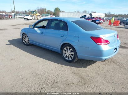 2007 TOYOTA AVALON LIMITED Light Blue  Gasoline 4T1BK36B17U242727 photo #4