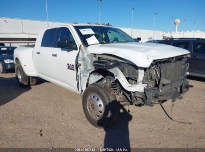 2017 RAM 3500 BIG HORN  4X4 6'4 BOX White  Diesel 3C63RRLL1HG672922 photo #1