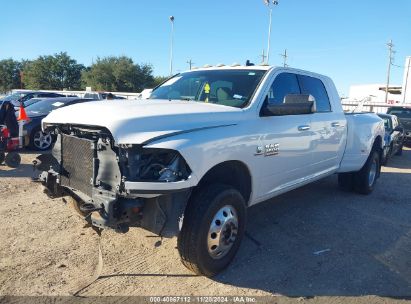 2017 RAM 3500 BIG HORN  4X4 6'4 BOX White  Diesel 3C63RRLL1HG672922 photo #3