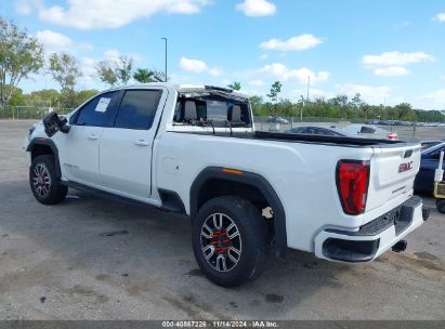 2022 GMC SIERRA 2500HD White  Diesel 1GT49PEY3NF182473 photo #4