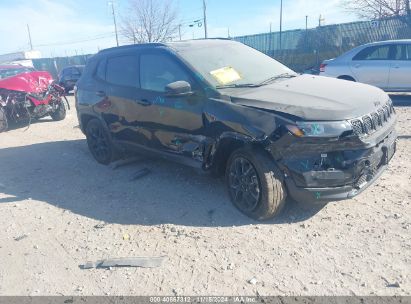 2024 JEEP COMPASS LATITUDE 4X4 Black  Gasoline 3C4NJDBN2RT602451 photo #1