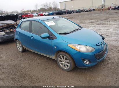 2012 MAZDA MAZDA2 TOURING Blue  Gasoline JM1DE1LY6C0142870 photo #1