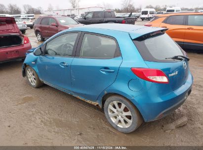 2012 MAZDA MAZDA2 TOURING Blue  Gasoline JM1DE1LY6C0142870 photo #4