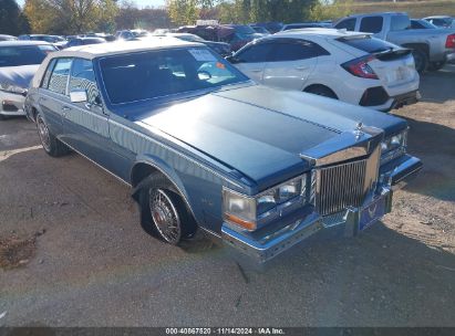 1985 CADILLAC SEVILLE Blue  Gasoline 1G6KS6980FE834055 photo #1