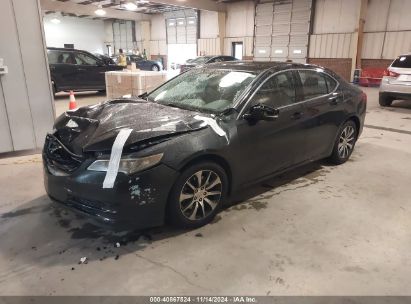 2016 ACURA TLX Black  Gasoline 19UUB1F30GA005286 photo #3