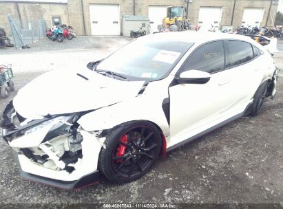 2021 HONDA CIVIC TYPE R TOURING White  Gasoline SHHFK8G75MU203607 photo #3