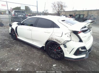 2021 HONDA CIVIC TYPE R TOURING White  Gasoline SHHFK8G75MU203607 photo #4