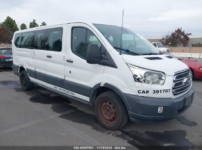 2015 FORD TRANSIT-350 XLT White  Gasoline 1FBZX2ZM9FKA37408 photo #1