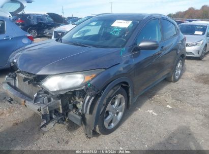 2016 HONDA HR-V EX-L Gray  Gasoline 3CZRU5H73GM706231 photo #3