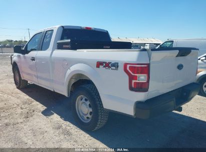 2019 FORD F-150 XL White  Gasoline 1FTFX1E54KKF16224 photo #4