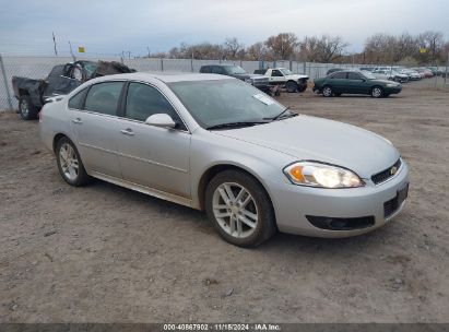 2015 CHEVROLET IMPALA LIMITED LTZ Silver  Gasoline 2G1WC5E36F1165459 photo #1