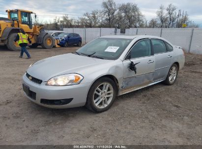 2015 CHEVROLET IMPALA LIMITED LTZ Silver  Gasoline 2G1WC5E36F1165459 photo #3