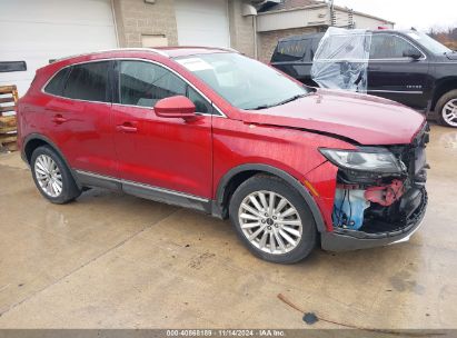 2019 LINCOLN MKC STANDARD Burgundy  Gasoline 5LMCJ1C98KUL34968 photo #1