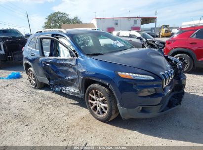 2018 JEEP CHEROKEE LATITUDE FWD Navy  Gasoline 3C63RRGL1LG255304 photo #1