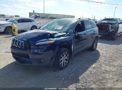 2018 JEEP CHEROKEE LATITUDE FWD Navy  Gasoline 3C63RRGL1LG255304 photo #3