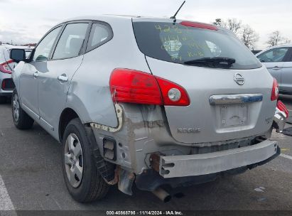 2014 NISSAN ROGUE SELECT S Silver  Gasoline JN8AS5MV1EW704282 photo #4