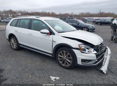 2017 VOLKSWAGEN GOLF ALLTRACK TSI S/TSI SE/TSI SEL White  Gasoline 3VWH17AU9HM521315 photo #1